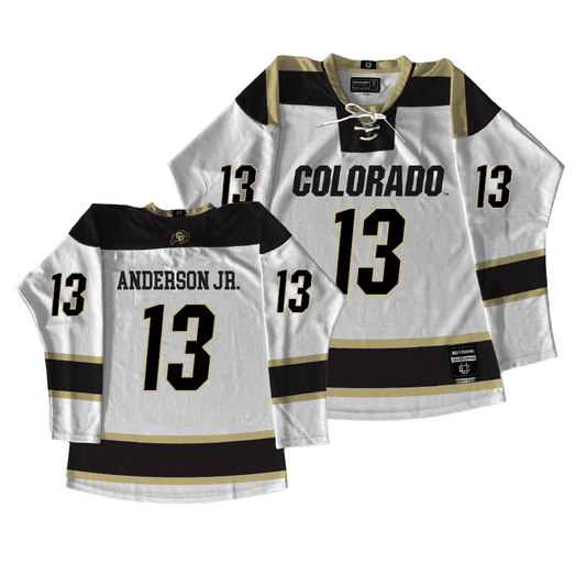Exclusive: Colorado Men's Basketball Hockey Jersey - Courtney Anderson Jr. | #13