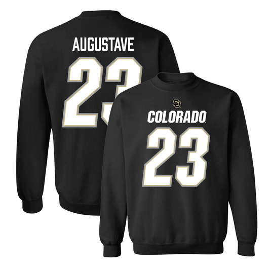 Football Black Shirsey Crew  - Isaiah Augustave