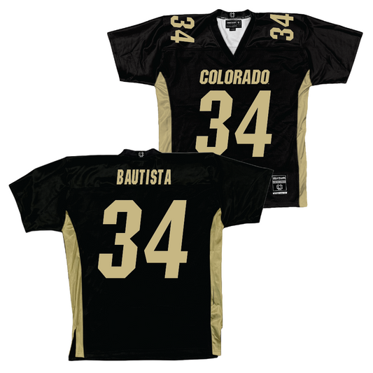 Colorado Football Black Jersey   - Titus Bautista