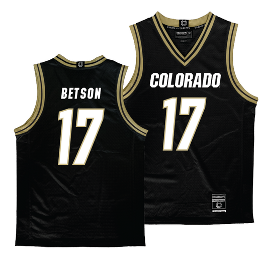 Colorado Women's Black Basketball Jersey  - Tabitha Betson