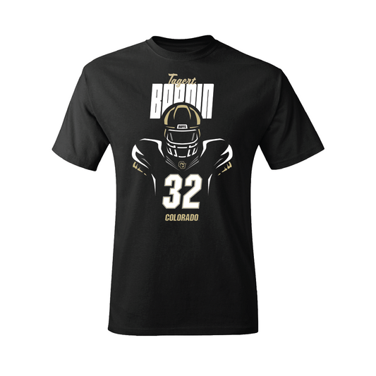 Football Black Silhouette Tee - Tagert Bardin