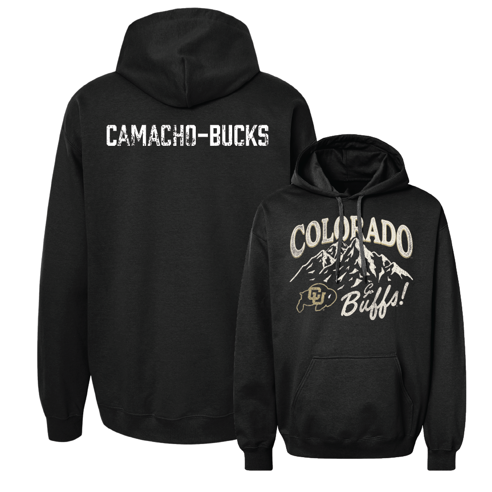 Men's Cross Country Black Mountain Hoodie  - Antonio Camacho-Bucks