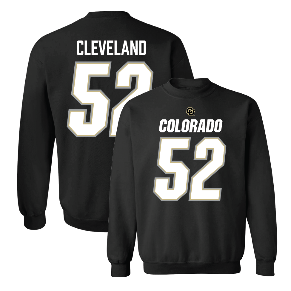 Football Black Shirsey Crew  - Cash Cleveland