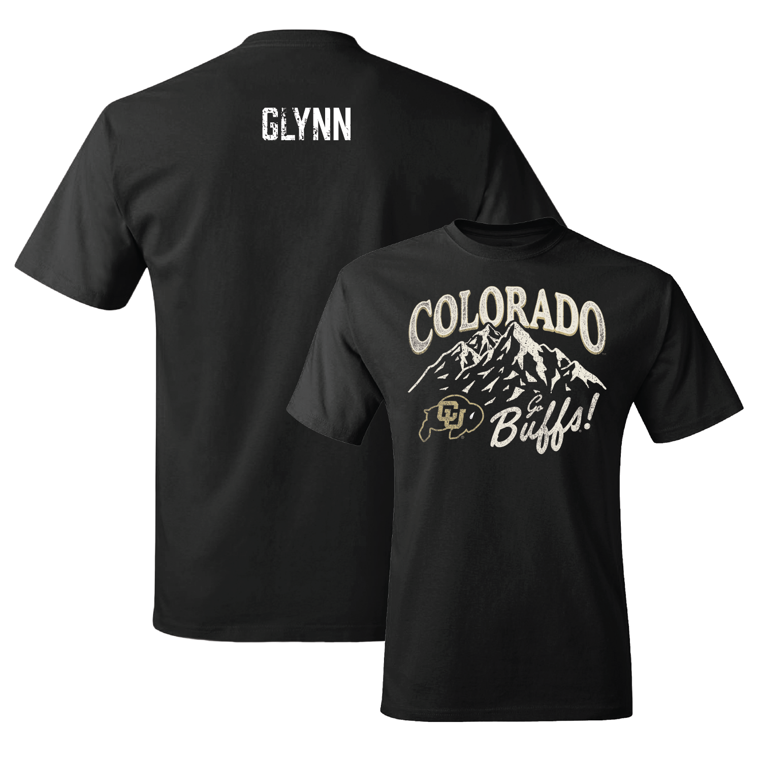 Black Track & Field Mountain Tee - Abbey Glynn Youth Small