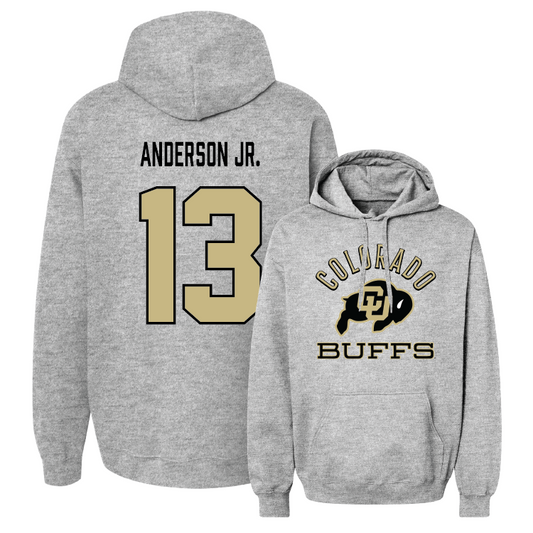 Sport Grey Men's Basketball Classic Hoodie Youth Small / Courtney Anderson Jr. | #13