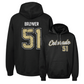 Black Women's Lacrosse Script Hoodie - Caitlan Brower Youth Small