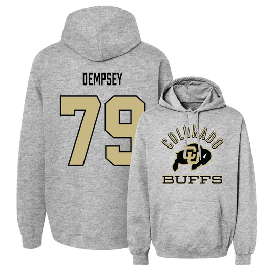 Sport Grey Football Classic Hoodie Youth Small / Camden Dempsey | #79