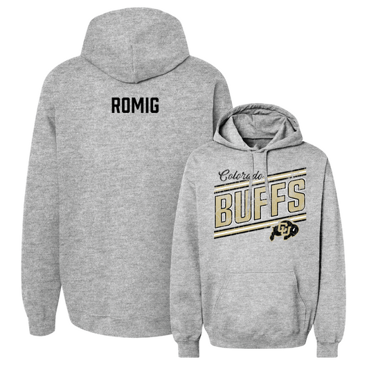 Sport Grey Track & Field Slant Hoodie - Colton Romig Youth Small