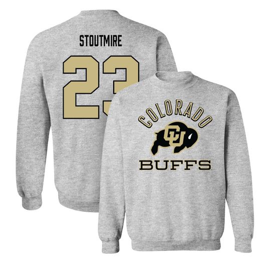 Sport Grey Football Classic Crew Youth Small / Carter Stoutmire | #23