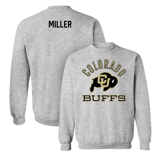 Sport Grey Track & Field Classic Crew - Drake Miller Youth Small