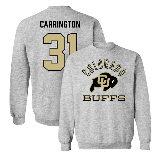 Sport Grey Men's Basketball Classic Crew - Harrison Carrington Youth Small