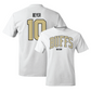White Women's Soccer Arch Tee Youth Small / Jenny Beyer | #10
