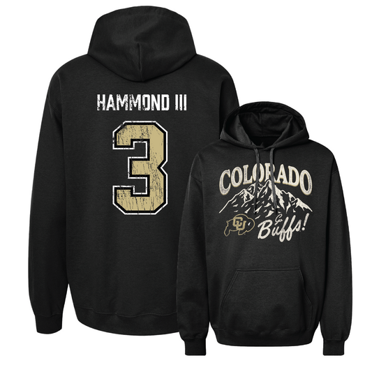 Black Men's Basketball Mountain Hoodie - Julian Hammond III Youth Small