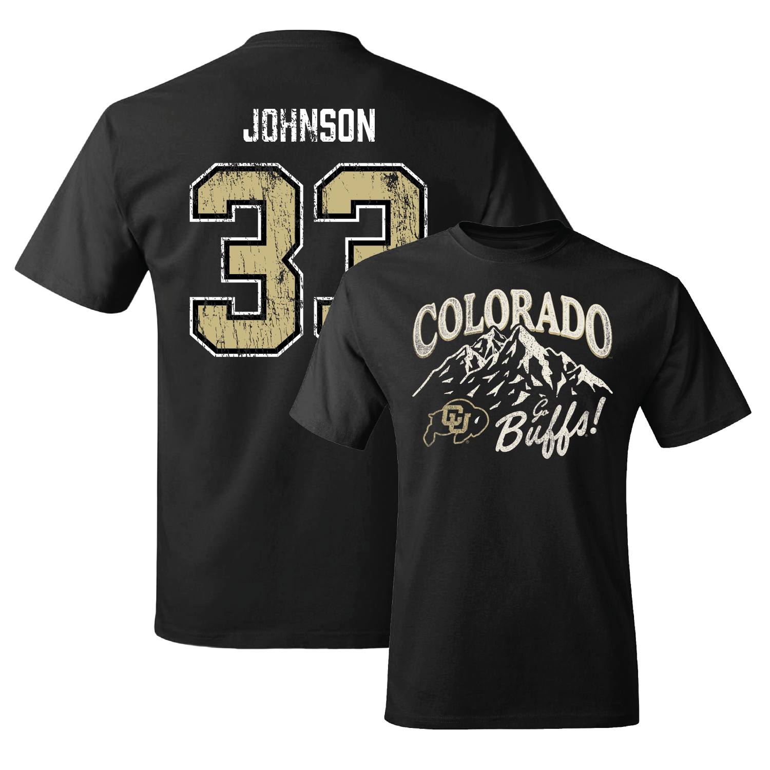 Black Women's Lacrosse Mountain Tee - Jordan Johnson Youth Small