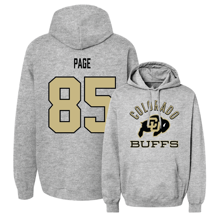 Sport Grey Football Classic Hoodie Youth Small / Jacob Page | #85