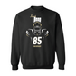 Black Football Silhouette Crew Youth Small / Jacob Page | #85