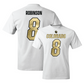 White Football Shirsey Comfort Colors Tee 7 Youth Small / Jahquez Robinson | #8