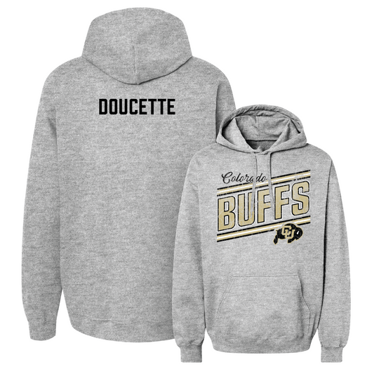 Sport Grey Track & Field Slant Hoodie - Katie Doucette Youth Small