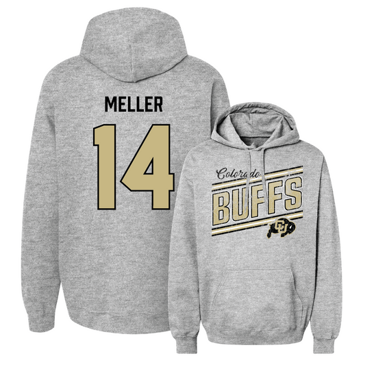 Sport Grey Women's Volleyball Slant Hoodie - Kendall Meller Youth Small