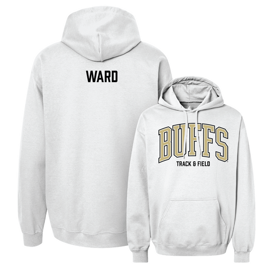 White Track & Field Arch Hoodie - Matt Ward Youth Small