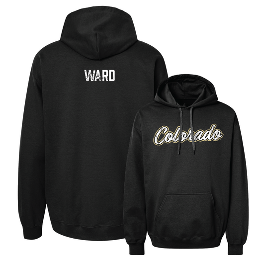 Black Track & Field Script Hoodie - Matt Ward Youth Small