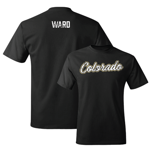 Black Track & Field Script Tee - Matt Ward Youth Small