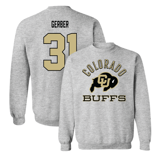 Sport Grey Women's Basketball Classic Crew Youth Small / Sophie Gerber | #31