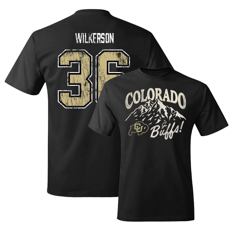 Black Football Mountain Tee Youth Small / Sy’Veon Wilkerson | #36