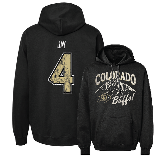 Black Football Mountain Hoodie Youth Small / Travis Jay | #4