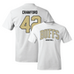 Men's Basketball White Arch Tee  - Andrew Crawford