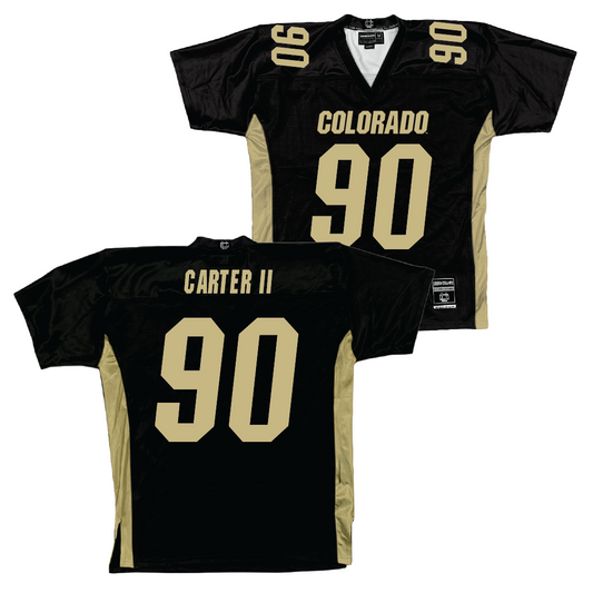 Colorado Football Black Jersey   - Taurean Carter II