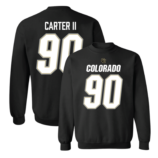 Football Black Shirsey Crew  - Taurean Carter II