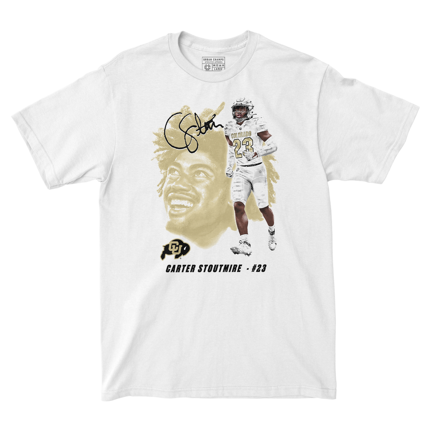 EXCLUSIVE RELEASE: Carter Stoutmire Profile White Tee