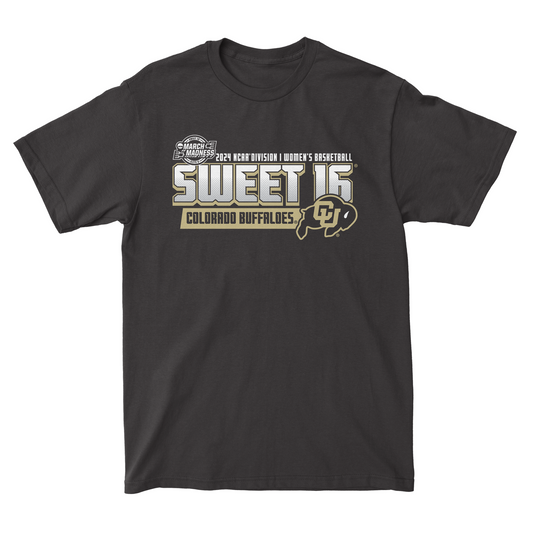 Colorado WBB 2024 Sweet Sixteen T-shirt by Retro Brand