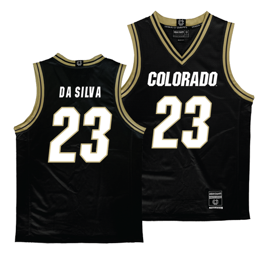 Colorado Men's Black Basketball Jersey - Tristan Da Silva | #23