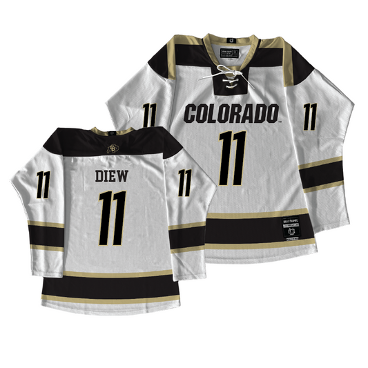 Exclusive: Colorado Women's Basketball Hockey Jersey  - Nyamer Diew