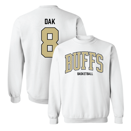 Men's Basketball White Arch Crew - Bangot Dak