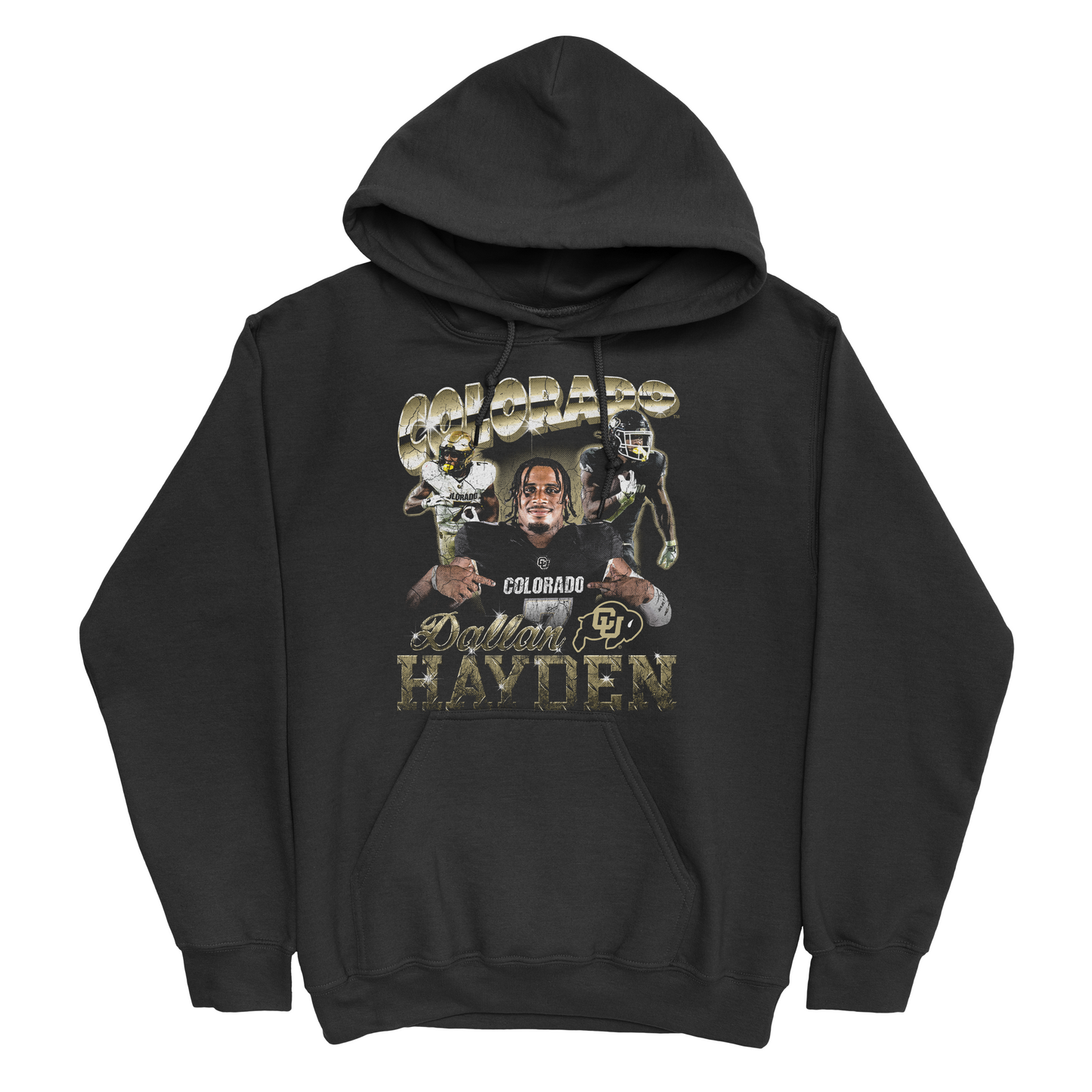 EXCLUSIVE RELEASE - Dallan Hayden 90's Black Hoodie