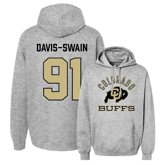 Sport Grey Football Classic Hoodie  - Brandon Davis-Swain