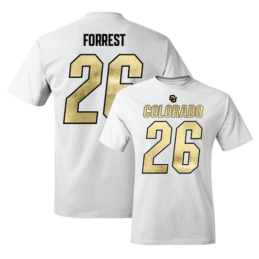 Football White Shirsey Comfort Colors Tee - Adonis Forrest
