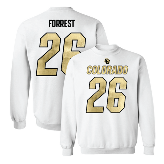 Football White Shirsey Crew - Adonis Forrest
