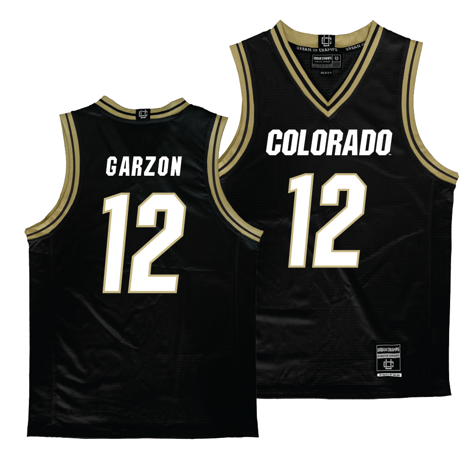 Colorado Women's Black Basketball Jersey  - Lior Garzon