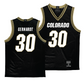 Colorado Men's Black Basketball Jersey - Gregory Gerhardt | #30