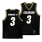 Colorado Men's Black Basketball Jersey - Julian Hammond III | #3