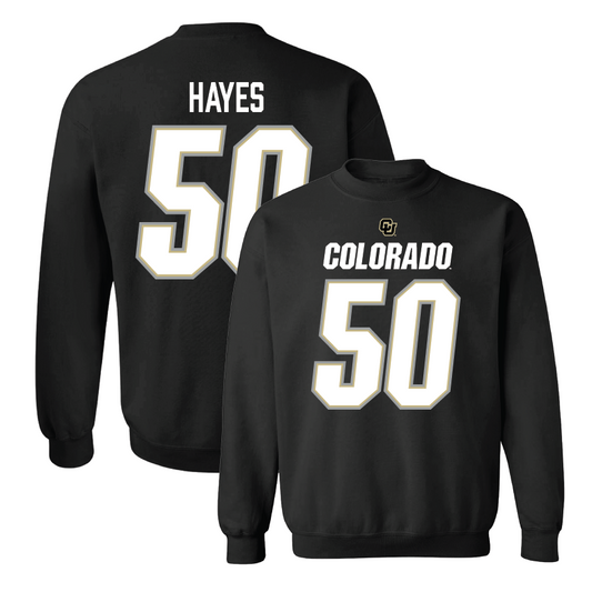 Football Black Shirsey Crew  - Dayon Hayes