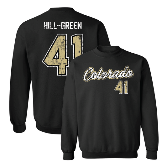 Football Black Script Crew  - Nikhai Hill-Green