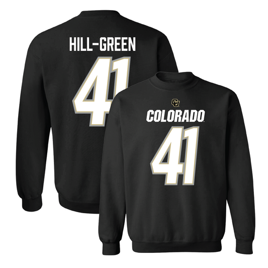 Football Black Shirsey Crew  - Nikhai Hill-Green