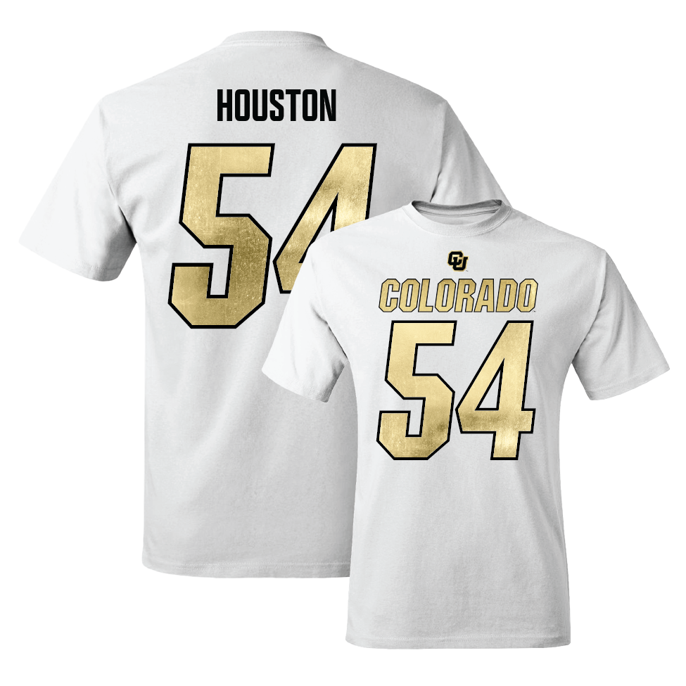 Football White Shirsey Comfort Colors Tee  - Phillip Houston