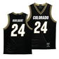 Colorado Men's Black Basketball Jersey - Joe Hurlburt | #24