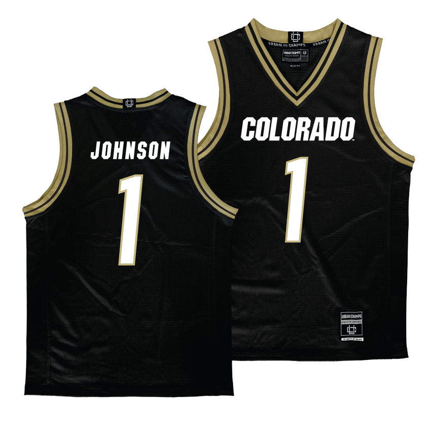 Colorado Women's Black Basketball Jersey  - Ayianna Johnson